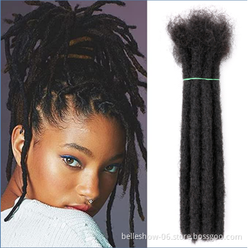 Synthetic dreadlocks extensions accessories beads jewelry soft dreadlocks braids crochet needle making machine crochet dreadlock